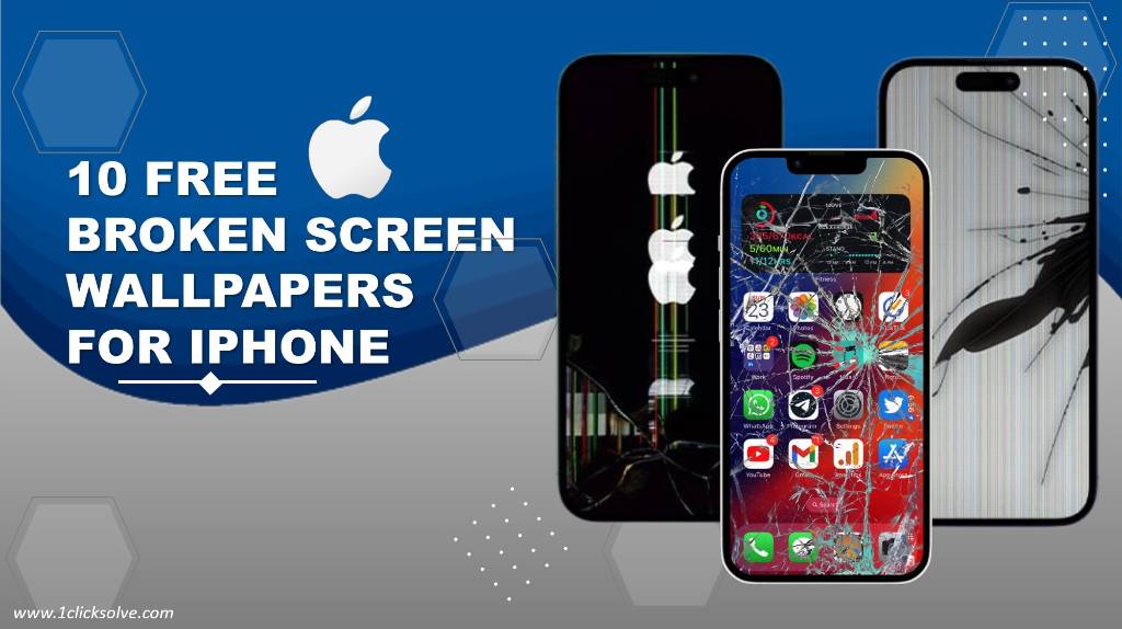 10 Free Broken Screen Wallpaper for iPhone