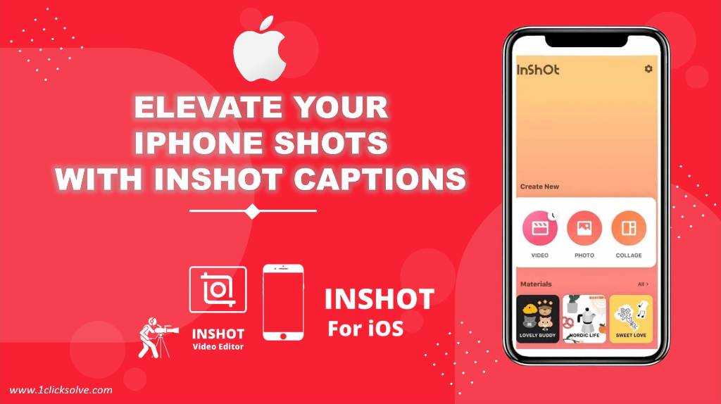 Elevate Your iPhone Shots with InShot Captions