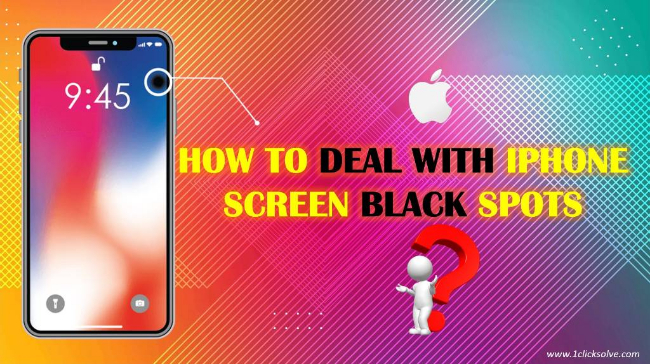 How To Deal with iPhone Screen Black Spots: Understanding Causes and Solutions
